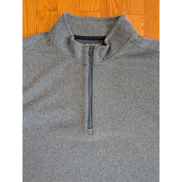 Other - Rhone Commuter 1/4 Zip Mens XL Grey Pullover Preppy Sweater Comfort Tech